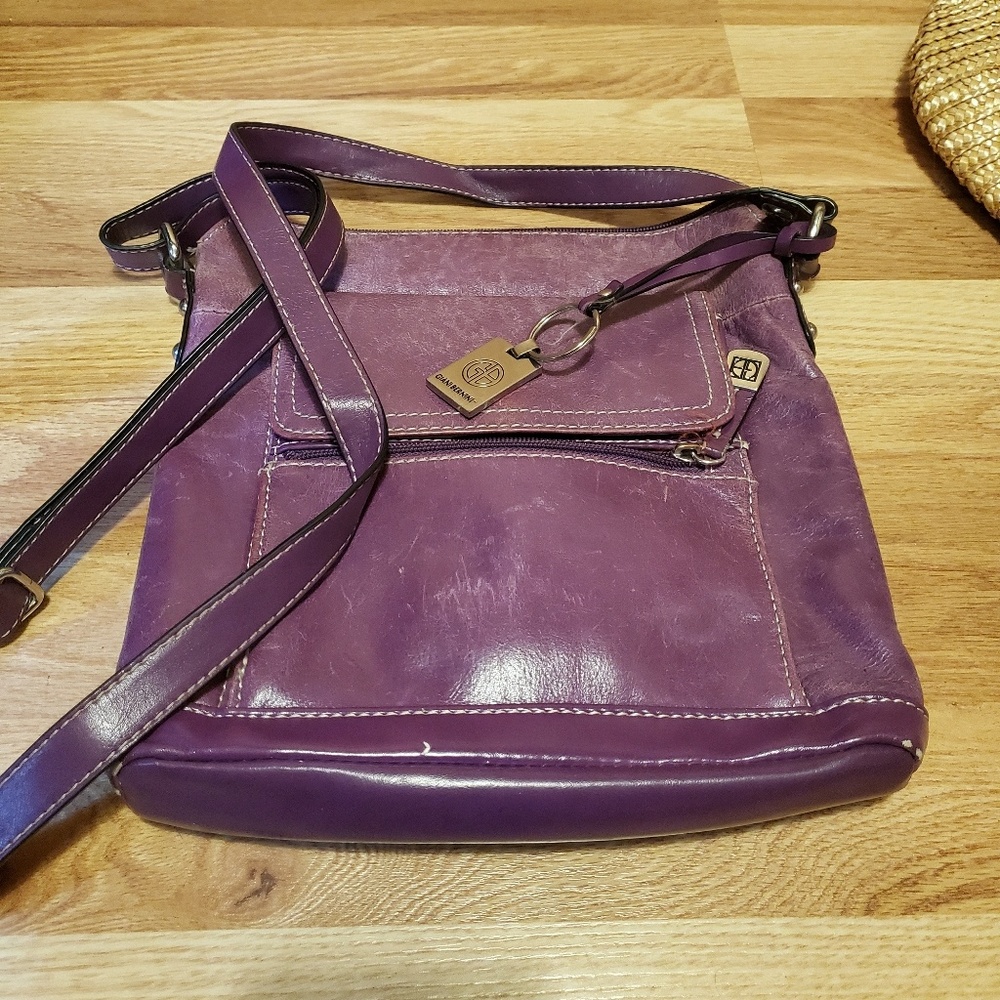 Purple Giani Bernini purse